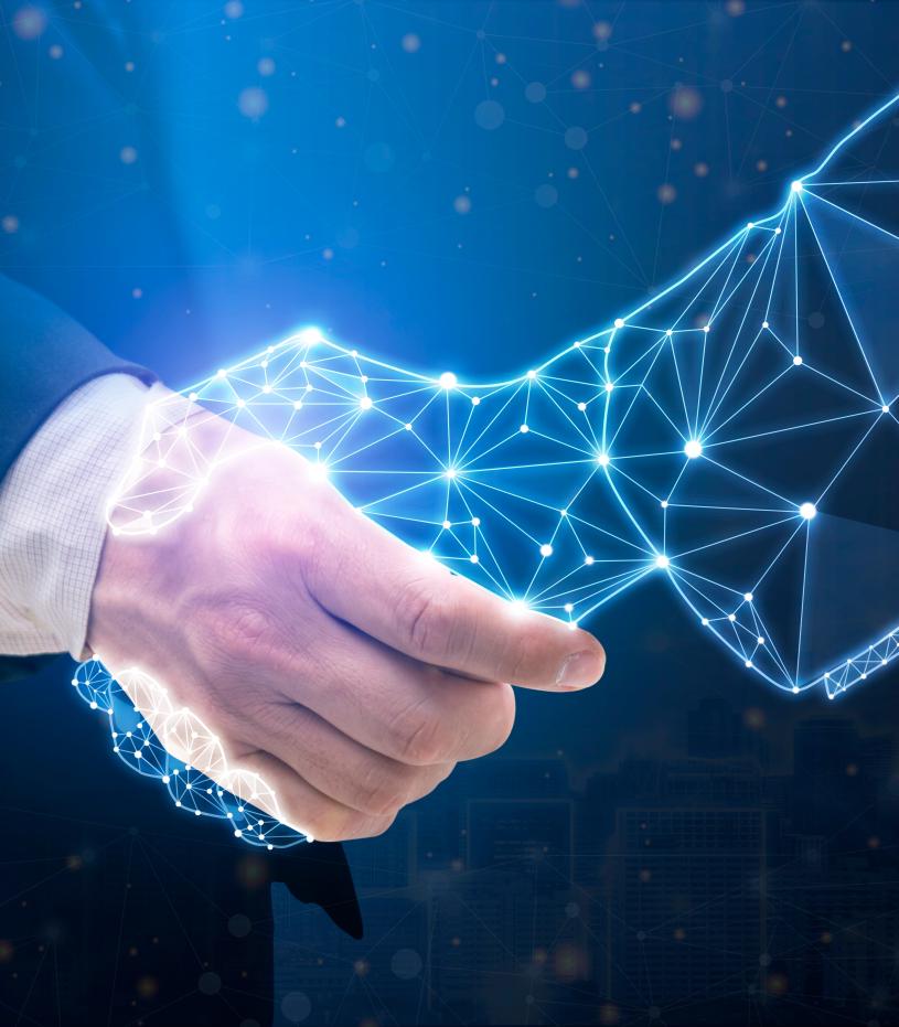 Virtual Handshake